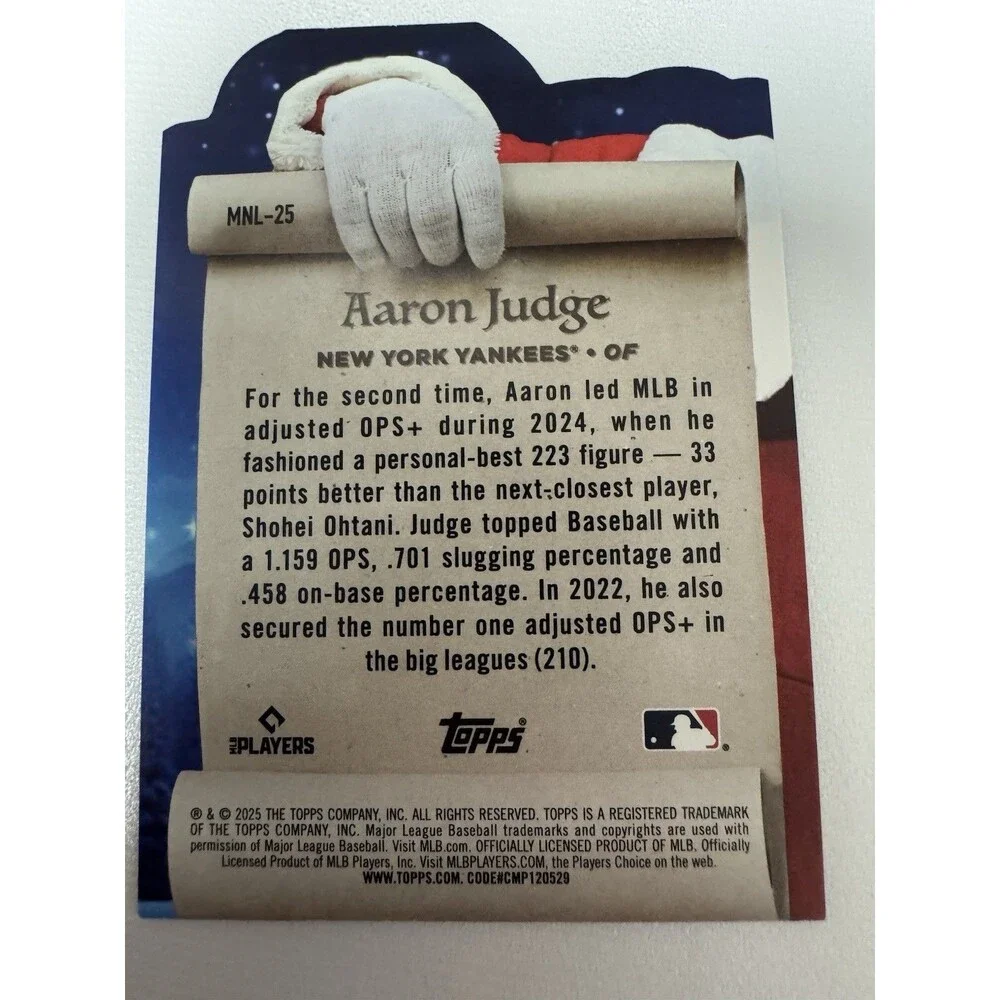 5 Card Bundle Aaron Judge Nice List Combo And Wade Boggs For Fun All Great Shape